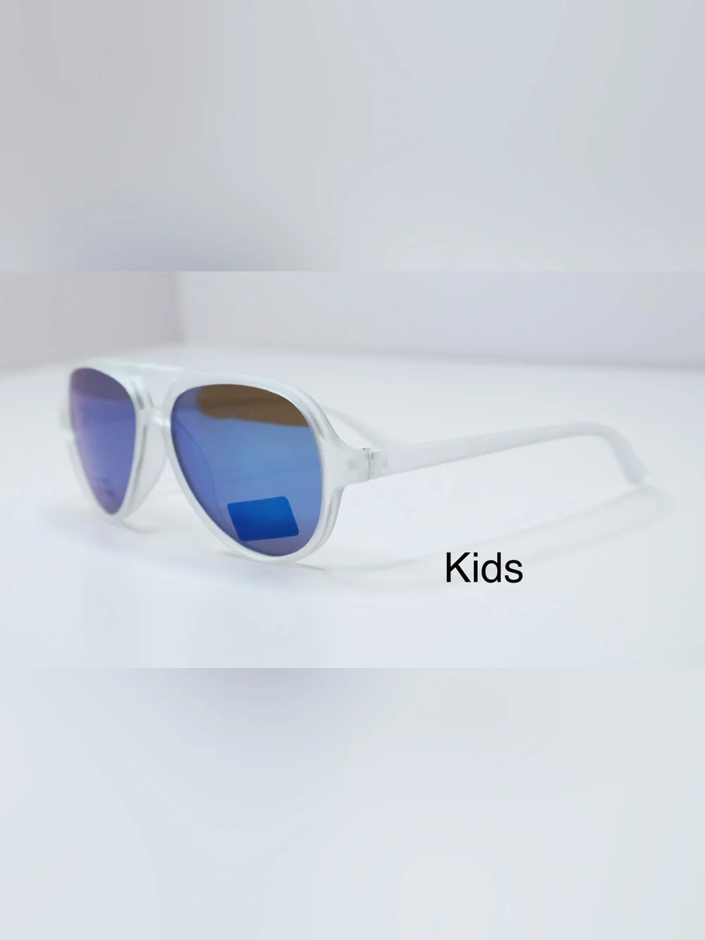 Kids Aviator-Style Sunglasses with Mirrored Lenses -